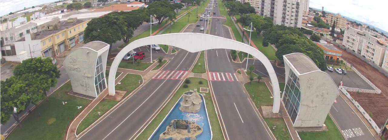 Foto aérea de Americana