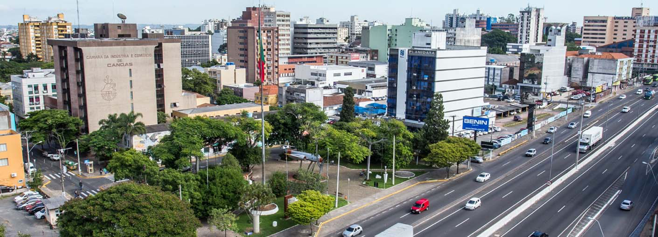 Foto aérea de Canoas