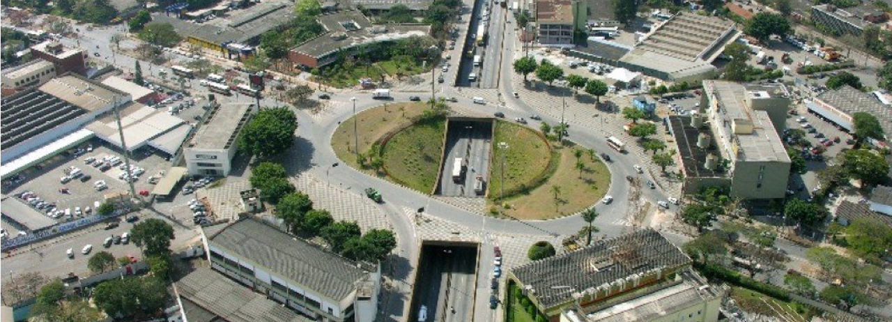 Foto aérea de Contagem