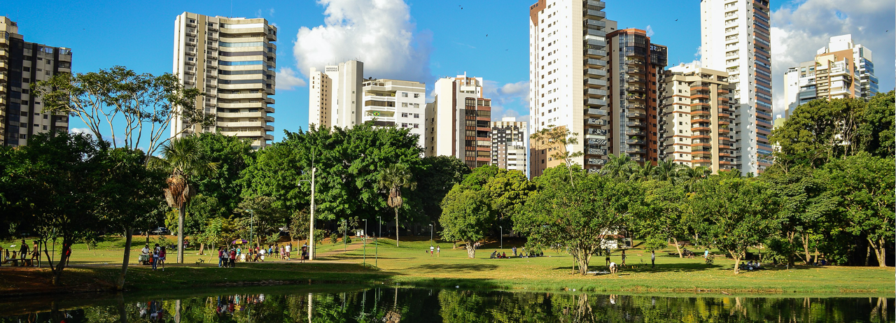 Foto aérea de Goiânia