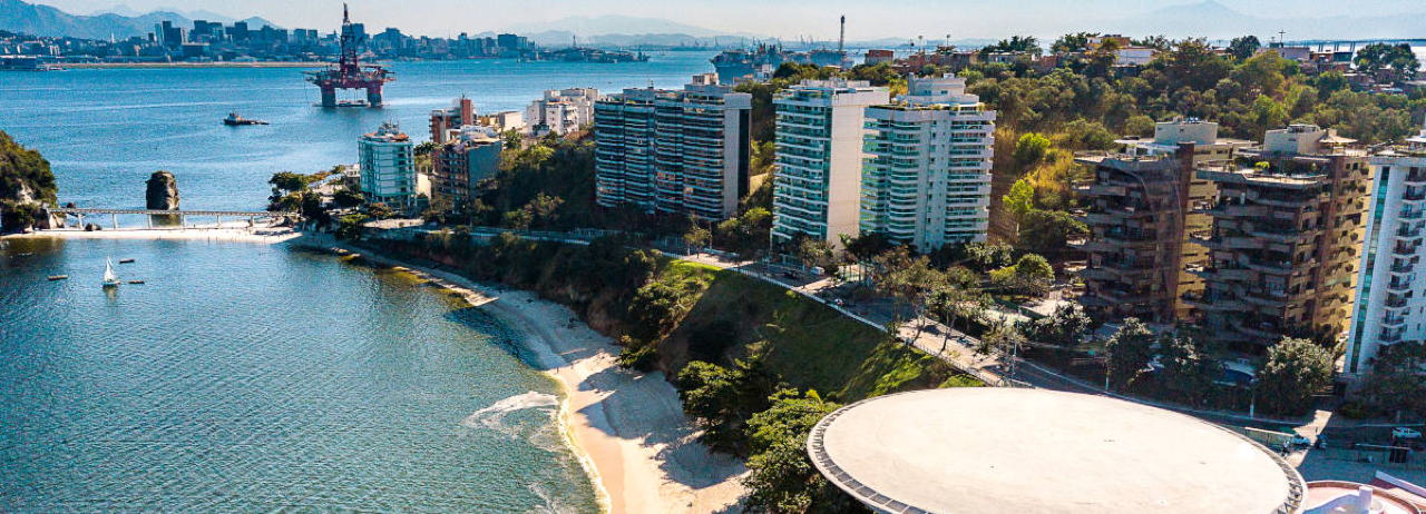 Foto aérea de Niterói