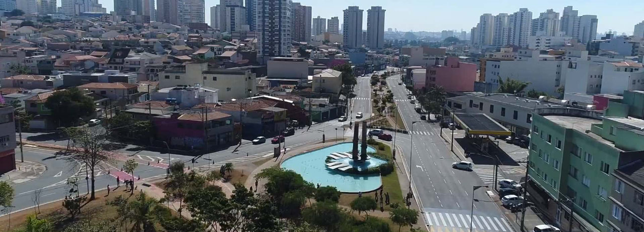 Foto aérea de São Caetano do Sul