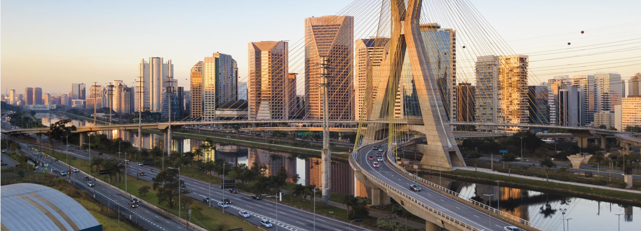Foto aérea de São Paulo