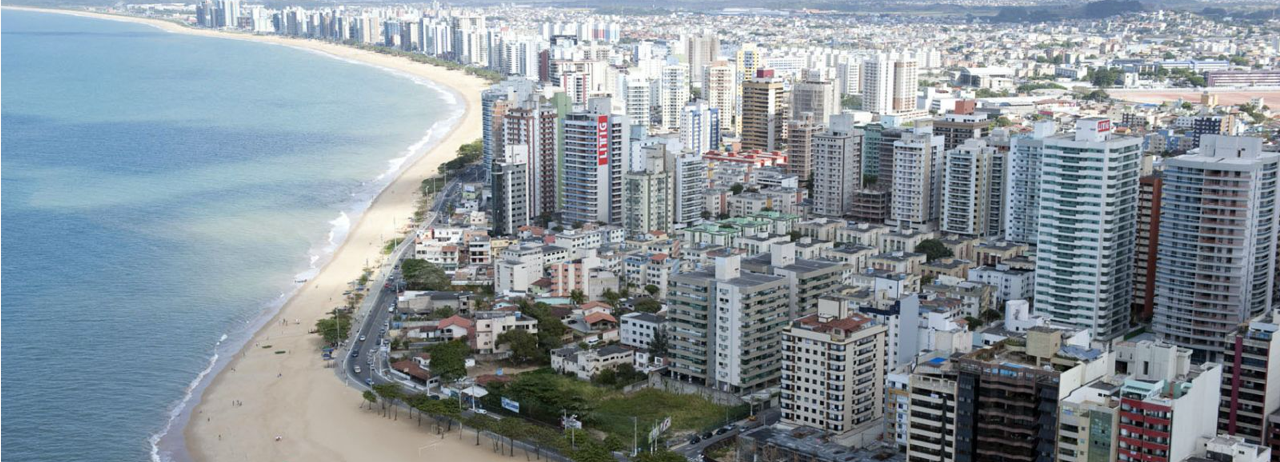 Foto aérea de Vila Velha